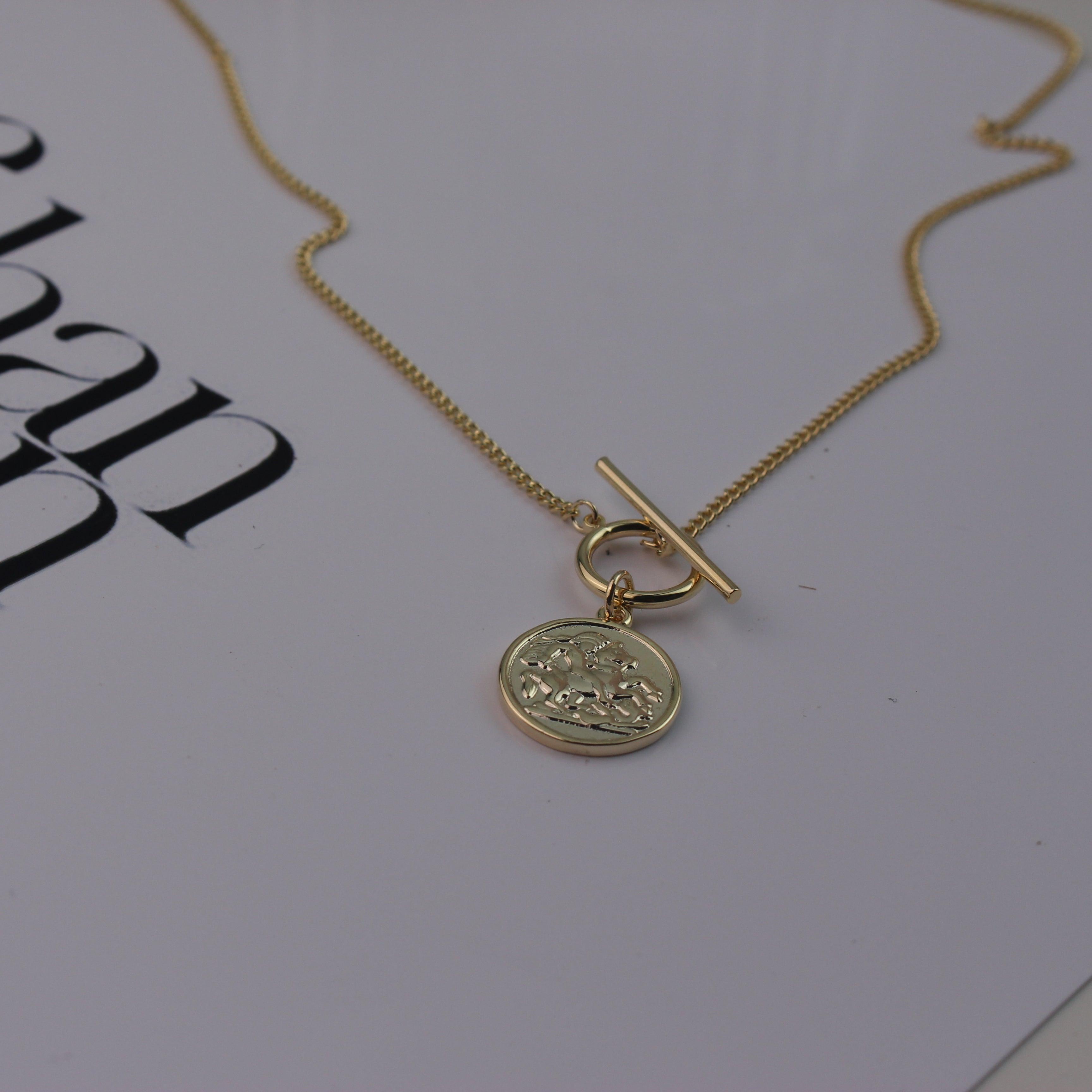 Elizabeth Coin Necklace - Local Pitara