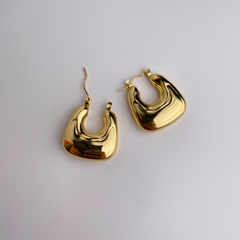 Square Hoops Earrings