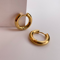 Classic Circle Hoops Earrings