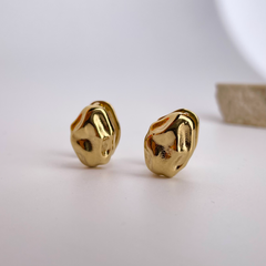 Sculpted Hoops Earrings