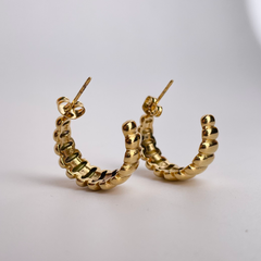 Linear Elegance Studs Earrings