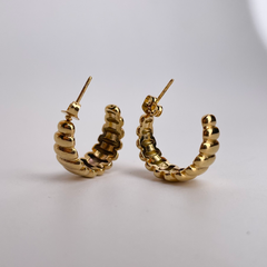 Linear Elegance Studs Earrings