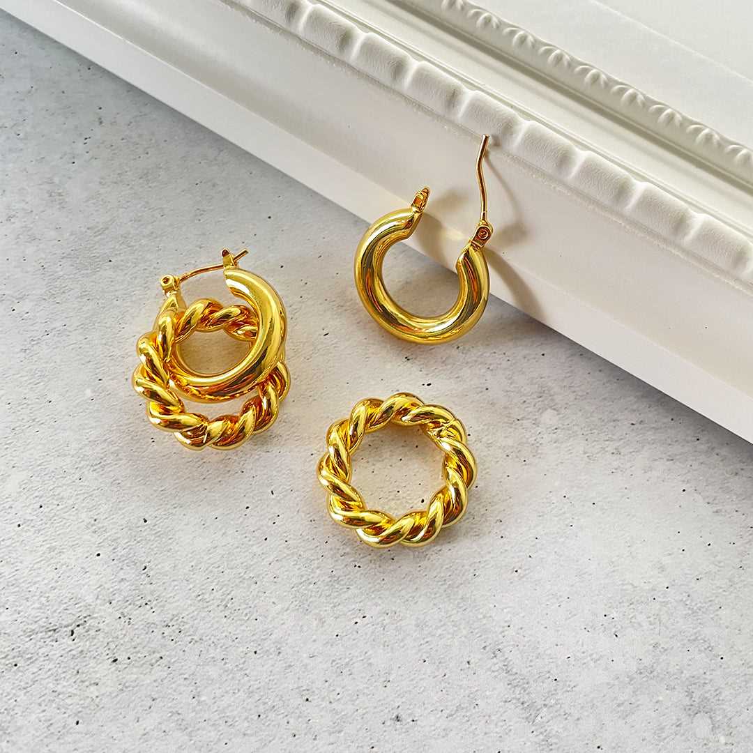 Duo Dangle Earring