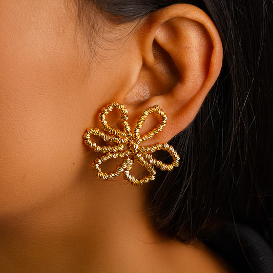 Blossom Gold Earrings
