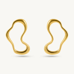 Fluid Wave Earrings