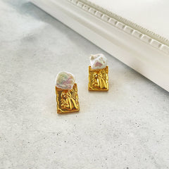 Pearl Stud Earring Local Pitara