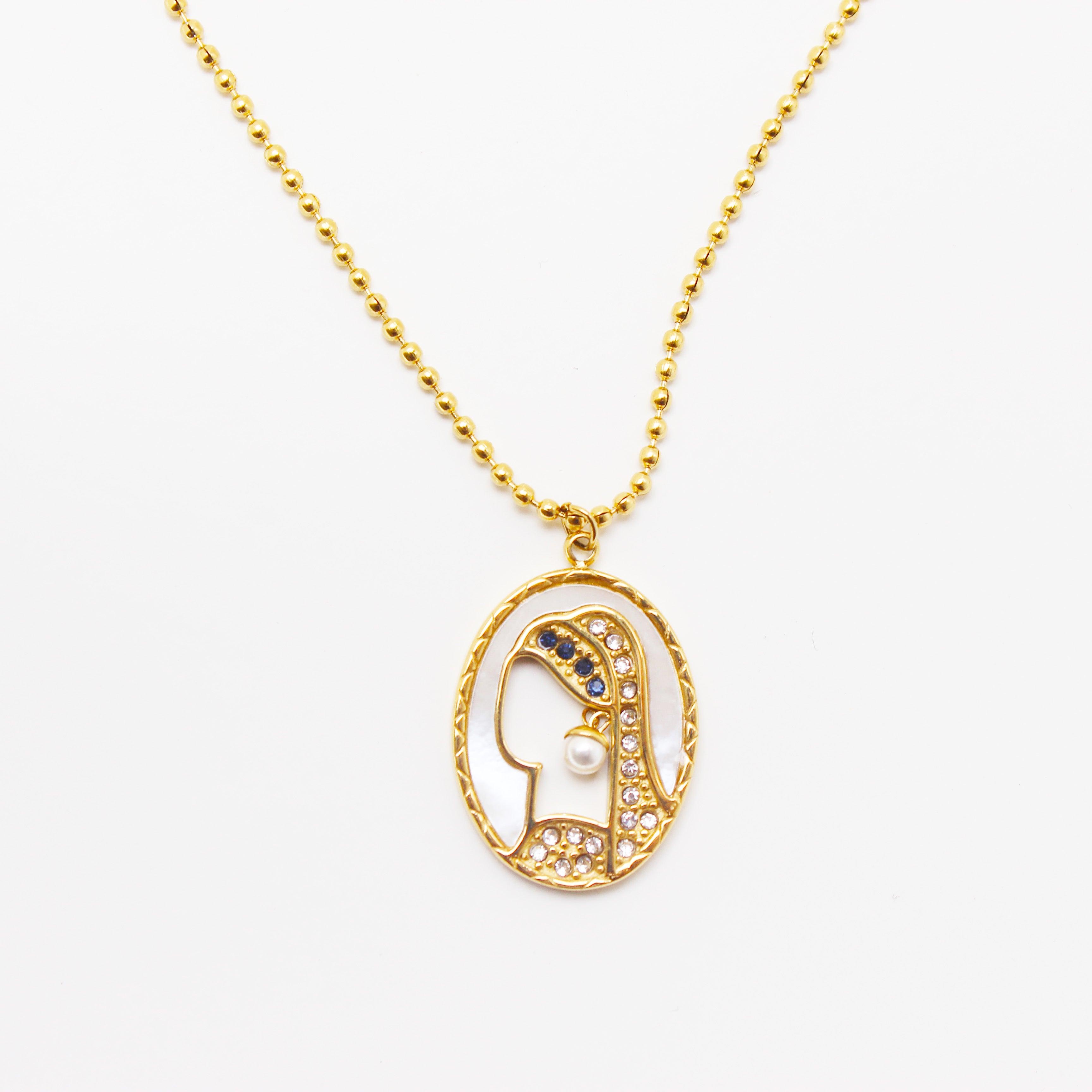 The Girl With A Pearl Necklace - Local Pitara