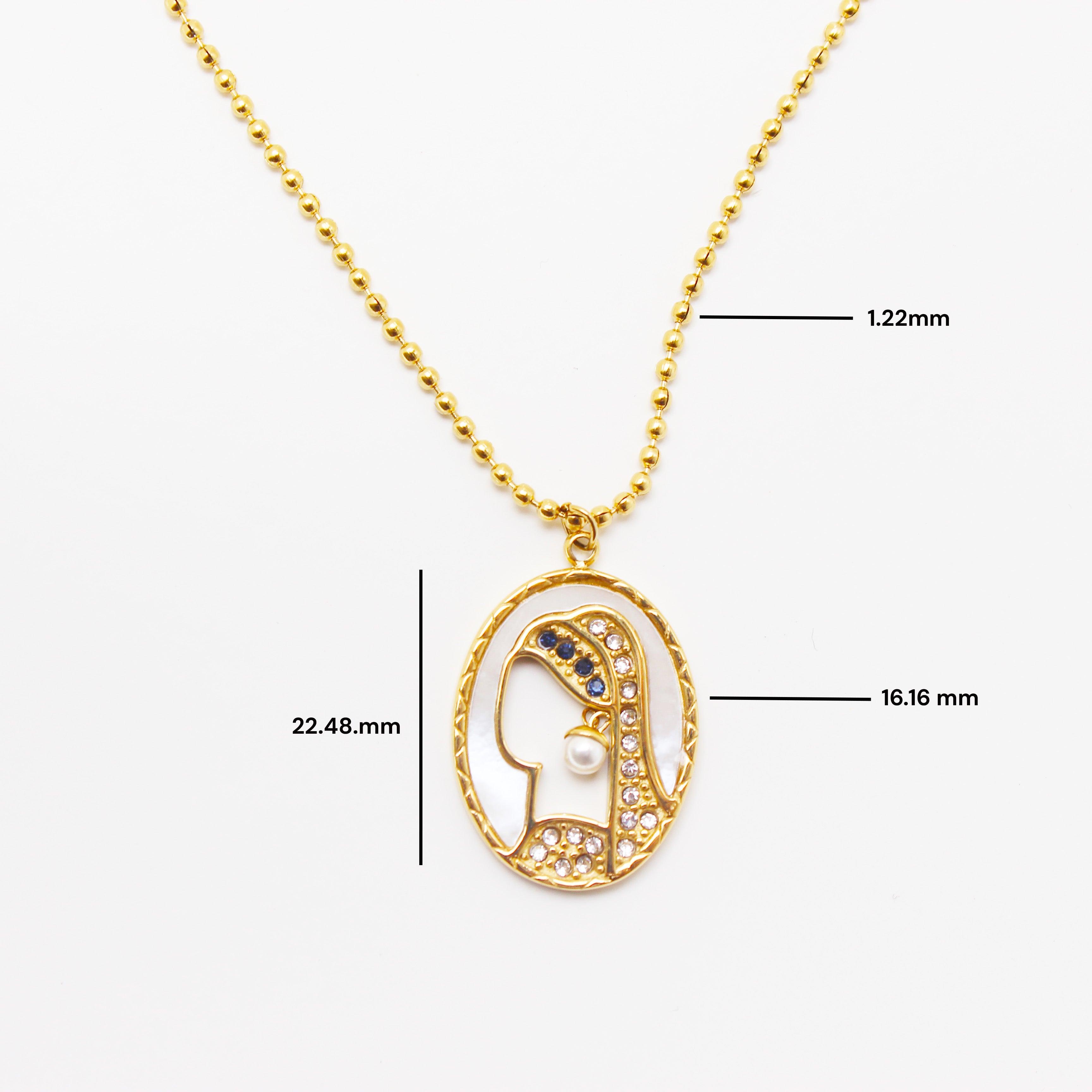 The Girl With A Pearl Necklace - Local Pitara