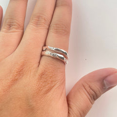 Silver Dual Ring