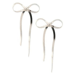 Bow Tassel Earrings