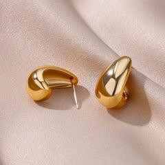 Aqua Gleam Drops Earrings