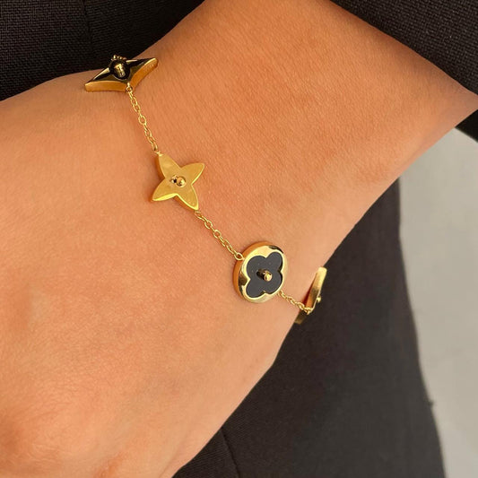 Noir et Or Bracelet