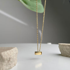 Rectangular Elegance  Necklace