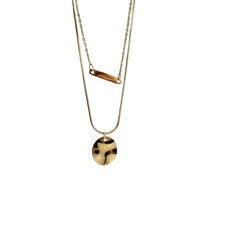 Coin Cascade Necklace