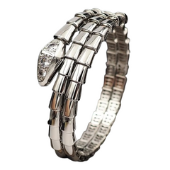 Triple Cobra Kada- Silver