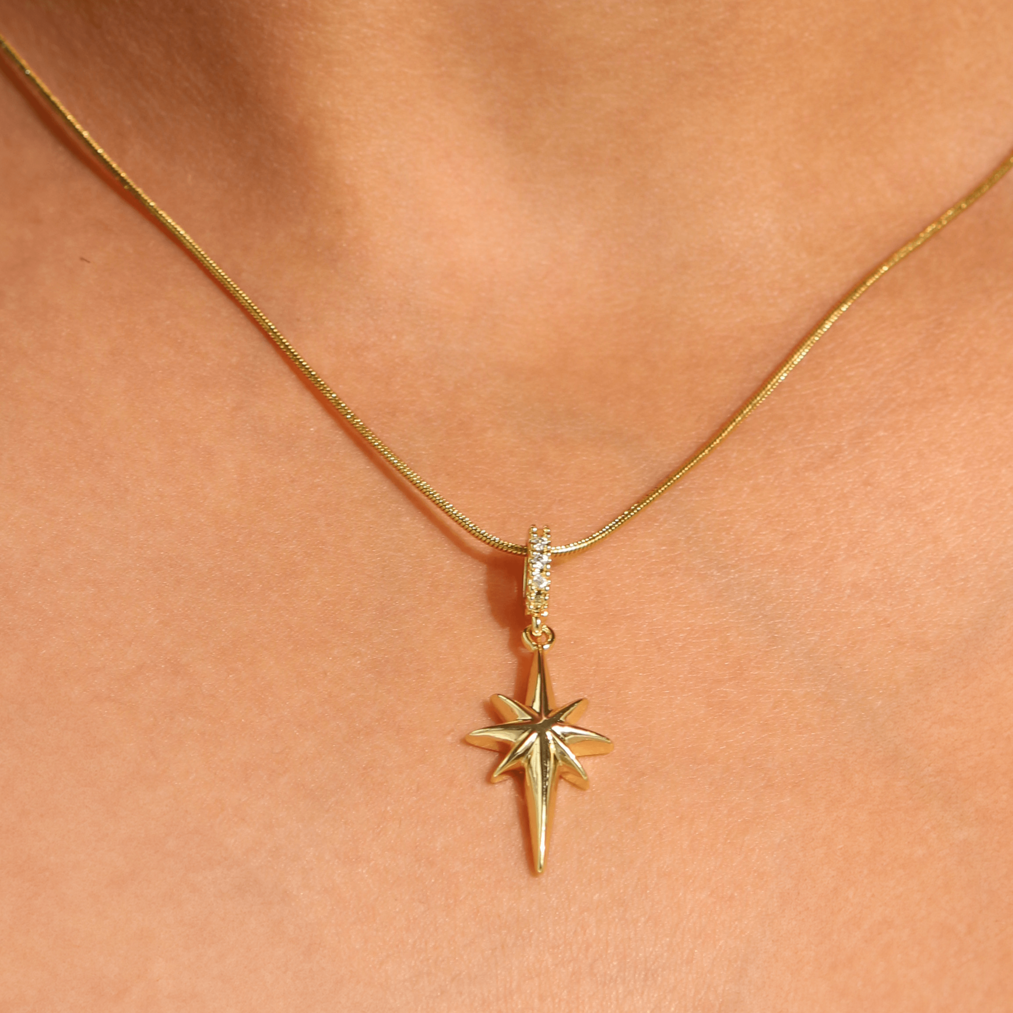 Golden Star Necklace